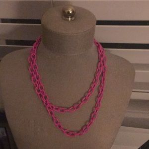 Jcrew pink necklace